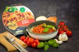 Halal Ready Meals - Spaghetti Bolognese