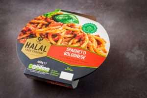Halal Ready Meals - Spaghetti Bolognese
