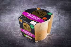 Halal Ready Meals - Panang Chicken Curry and Basmati Rice